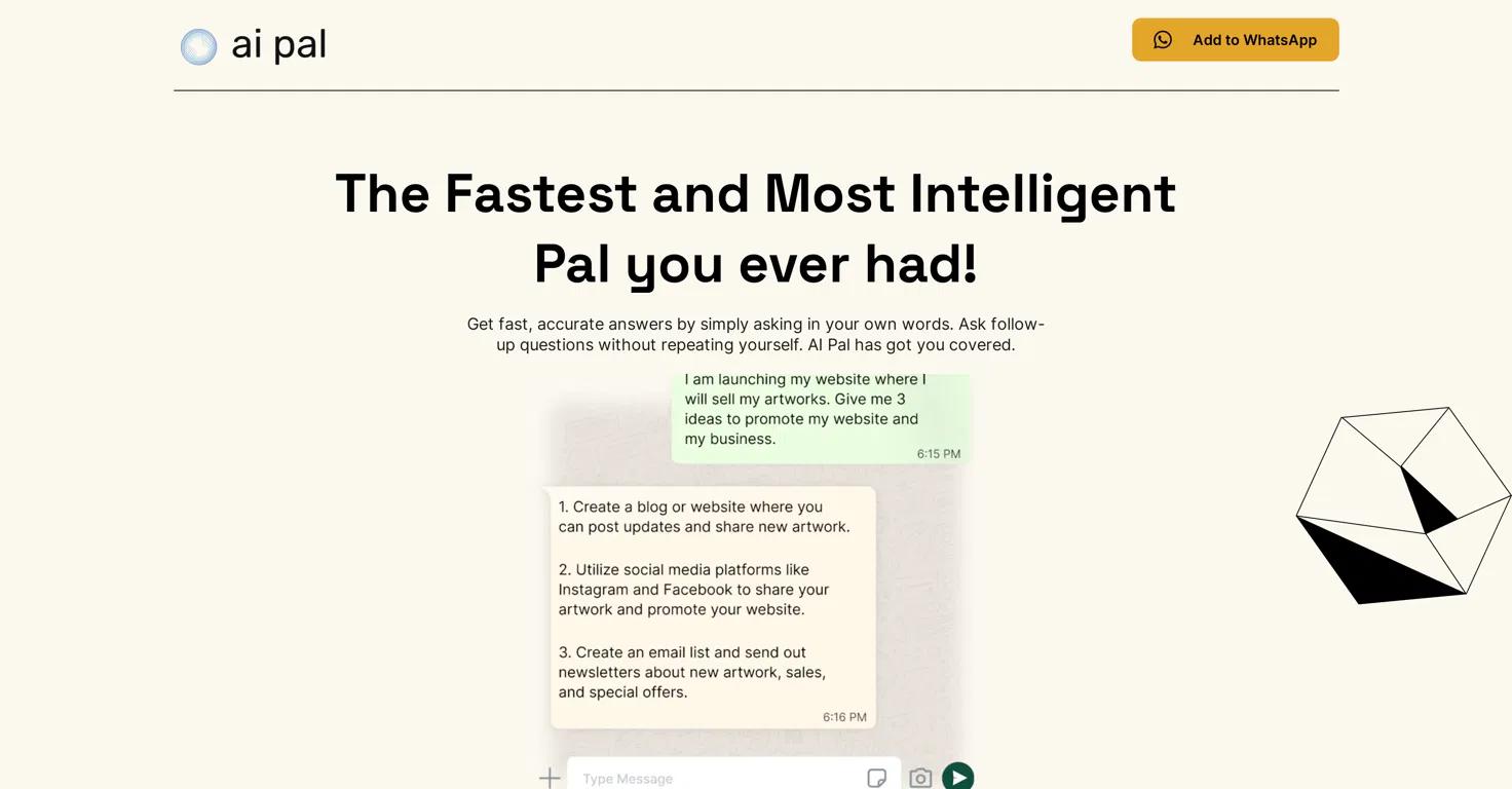 AI Pal Website