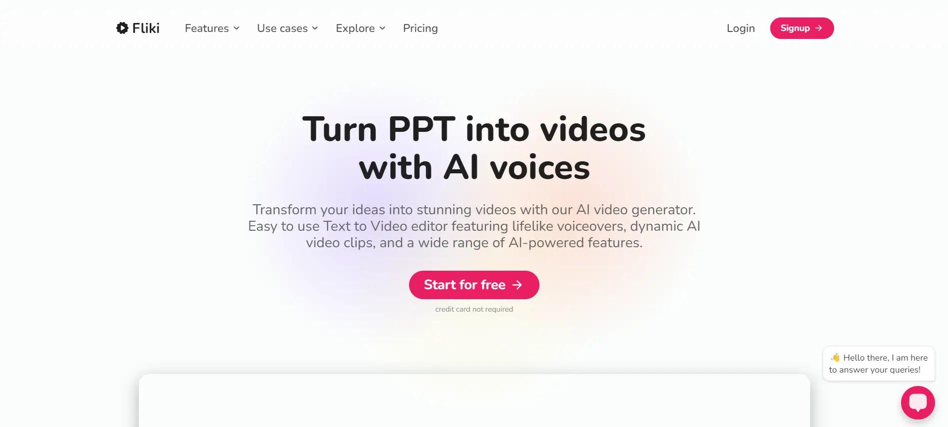 Flicki ai Website