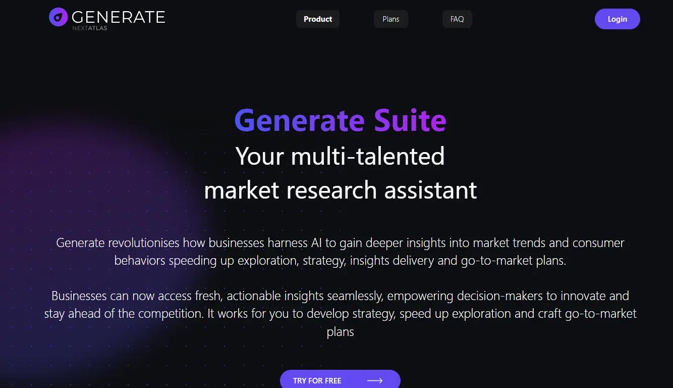 Generate  Website