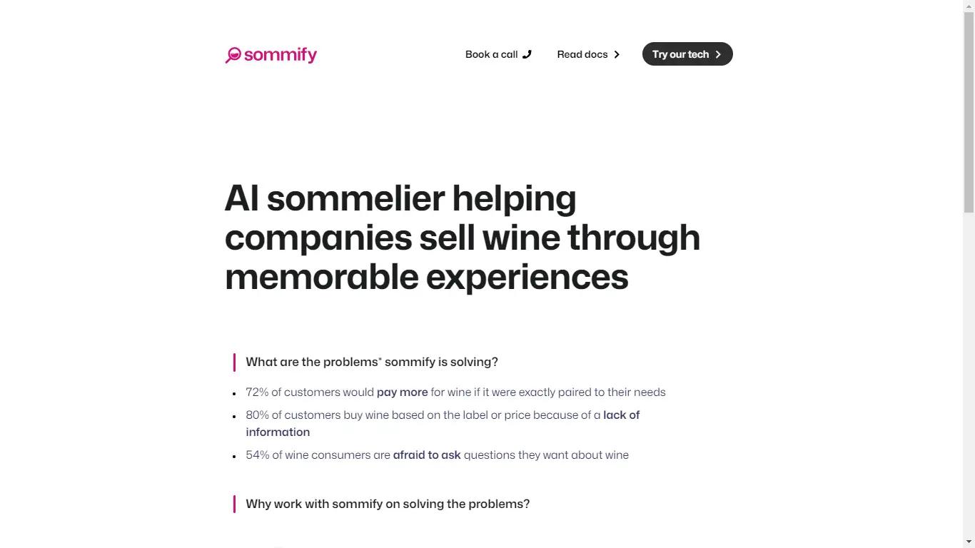 Sommify Website