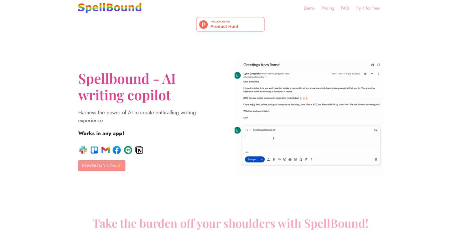 SpellBound Website