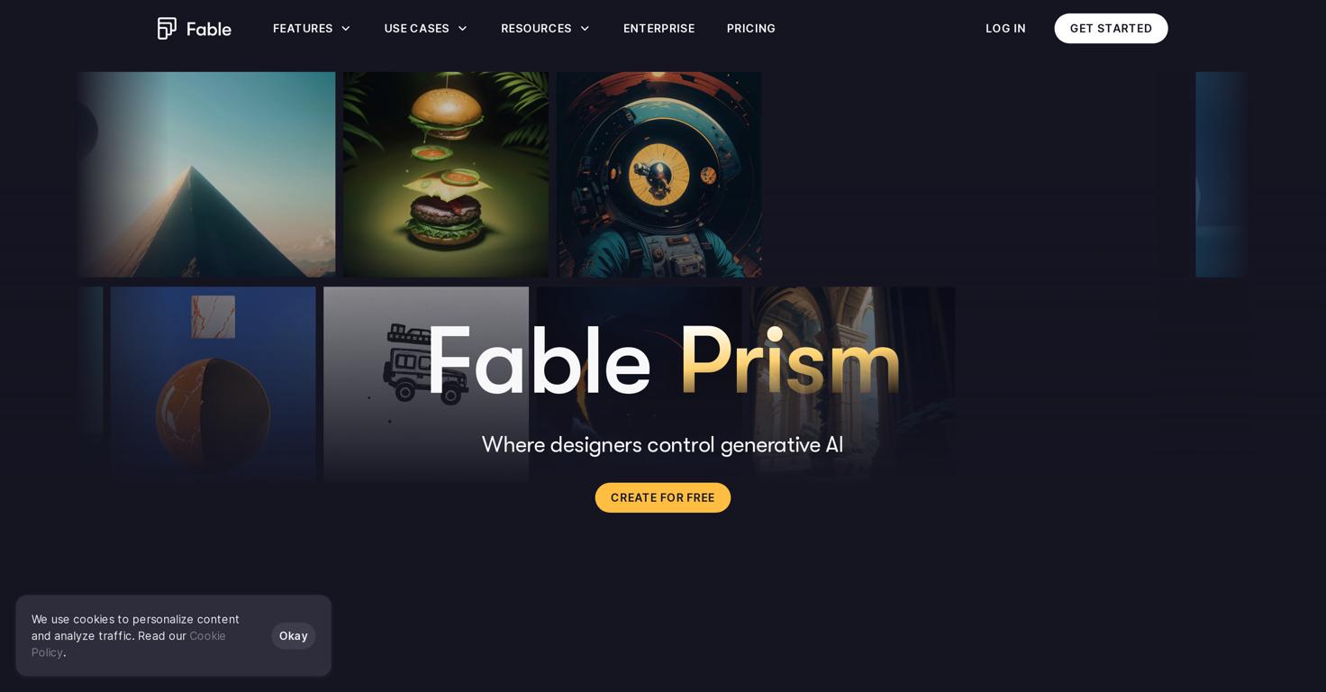 FableWebsite Screenshot