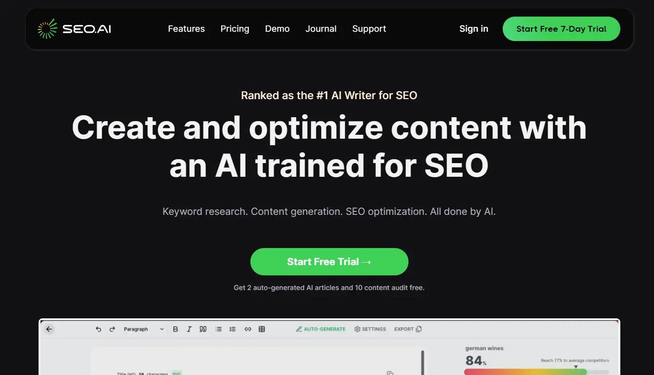 SEO.AI Website