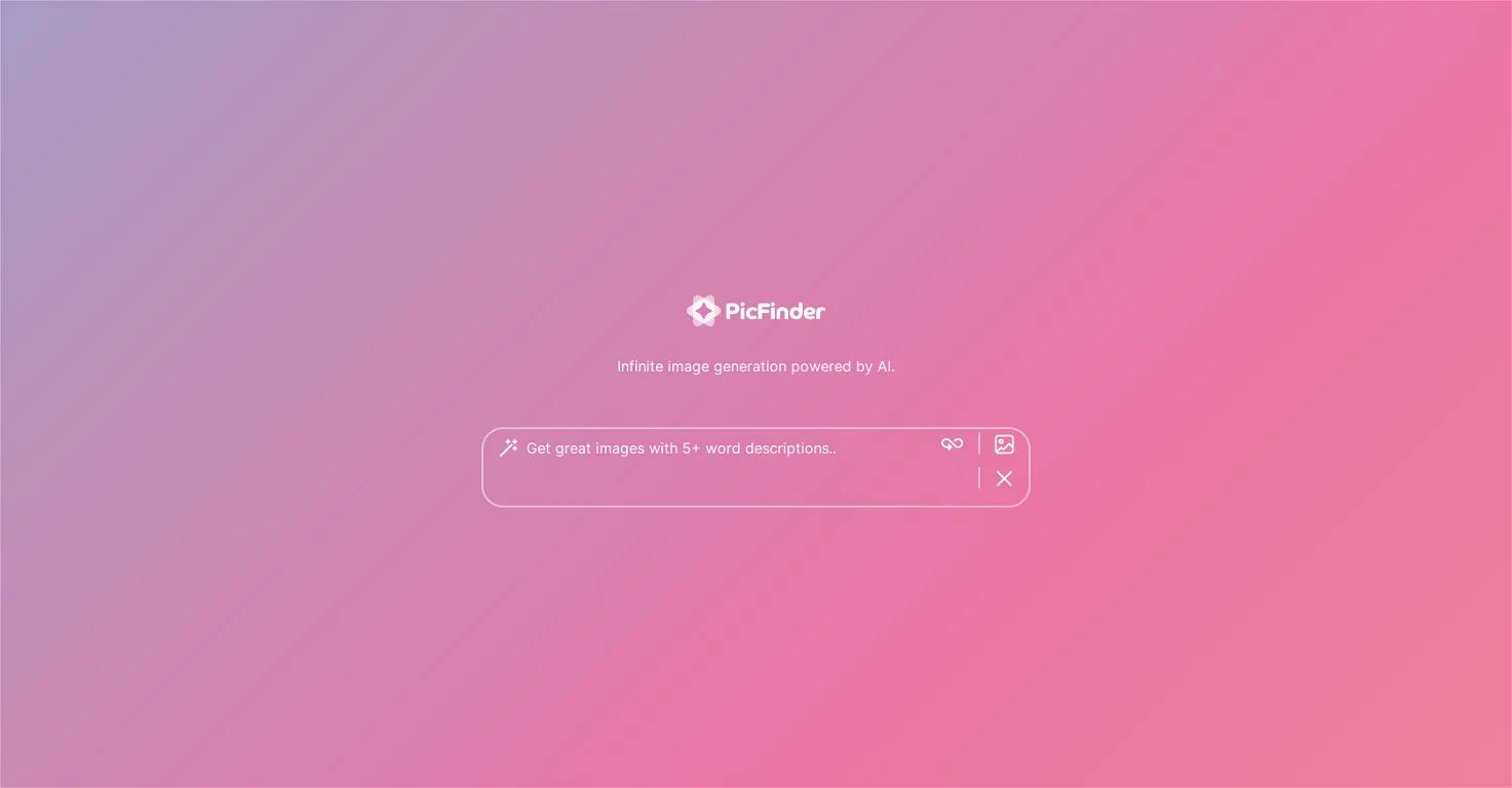 PicFinder Website