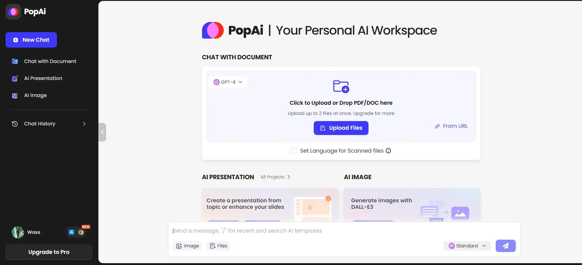 Popai Website