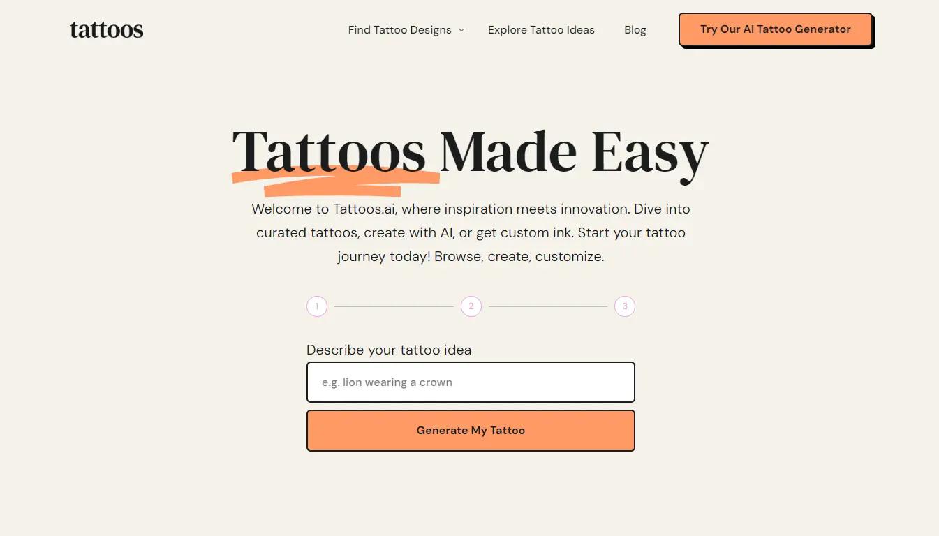 TattoosWebsite Screenshot