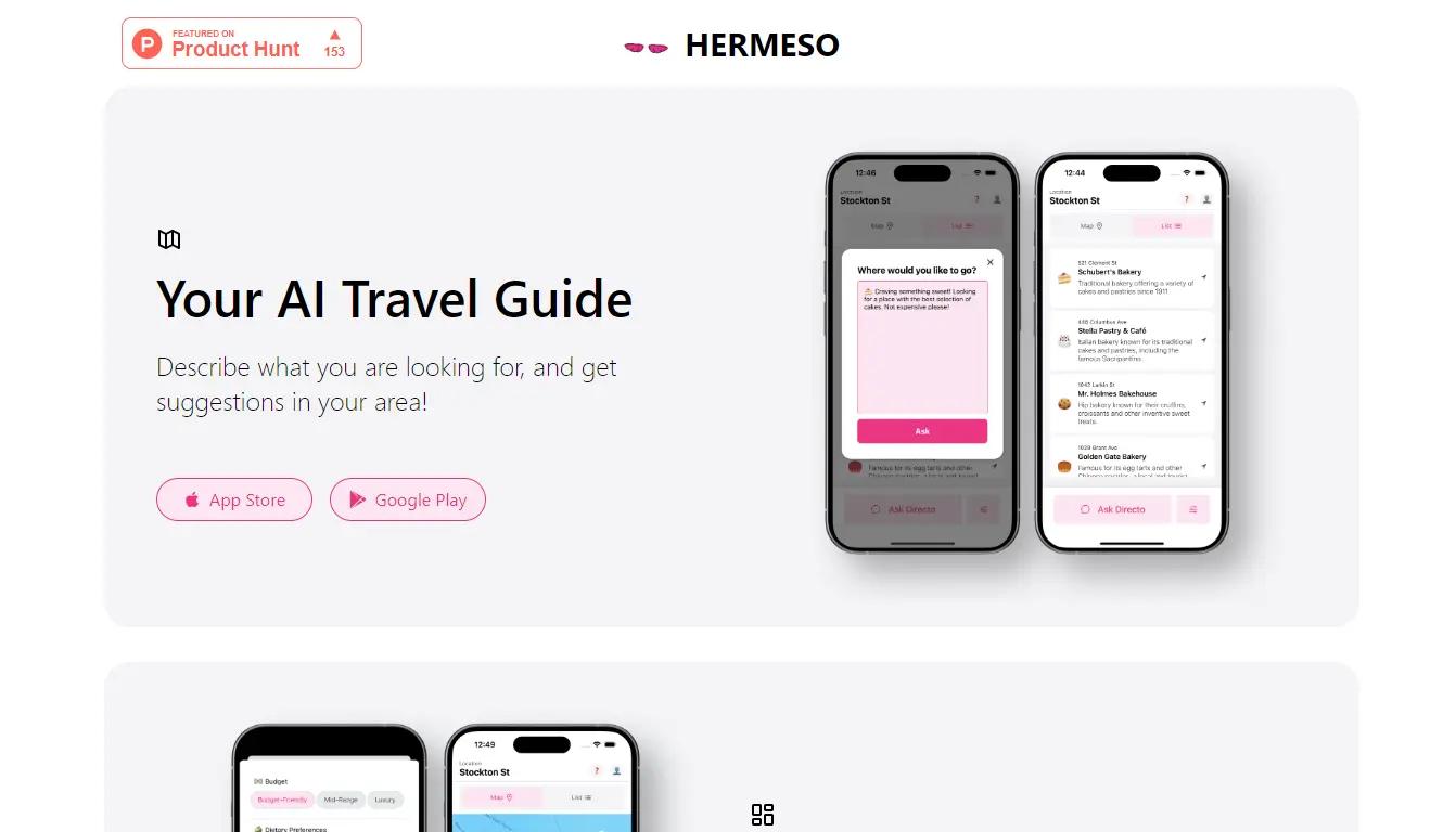 HermesoWebsite Screenshot