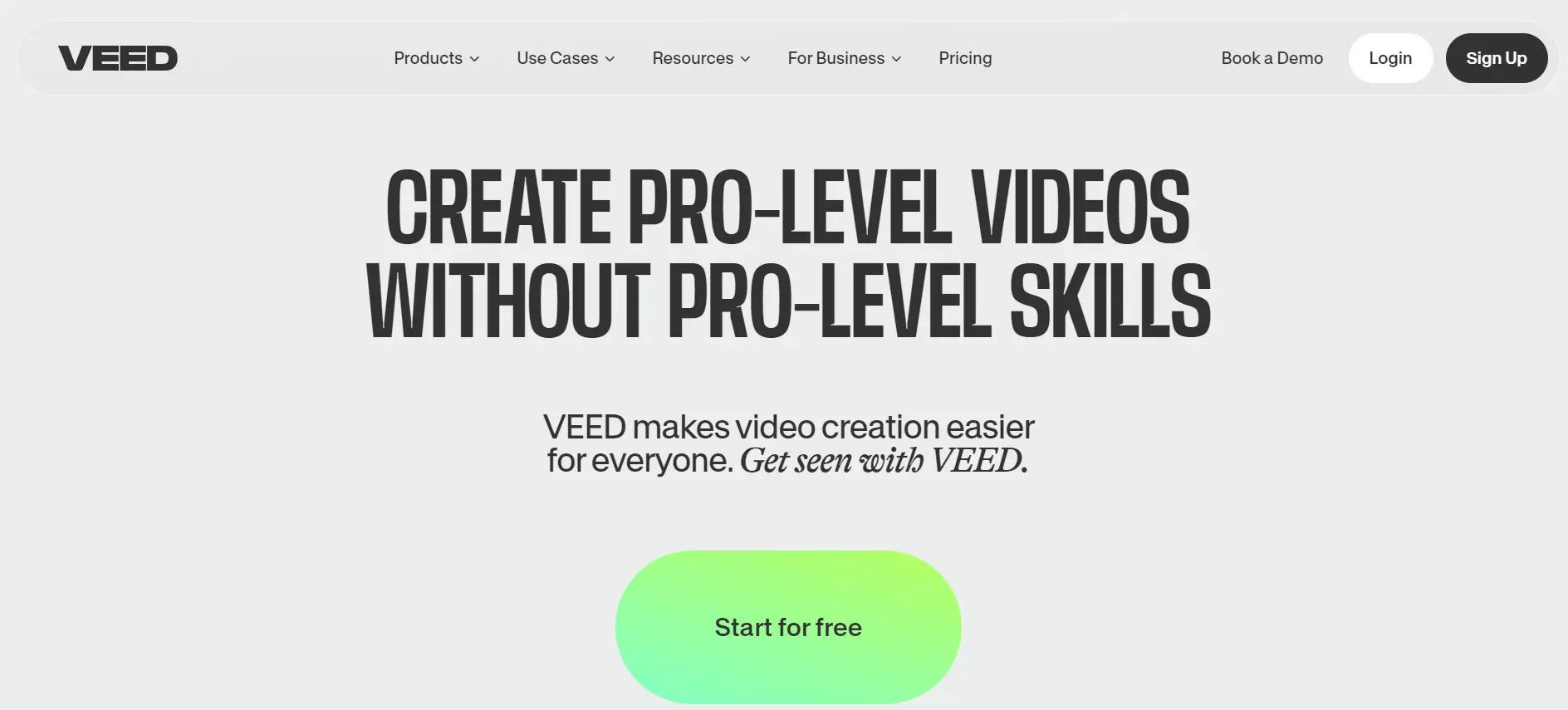 VEED.IO Website