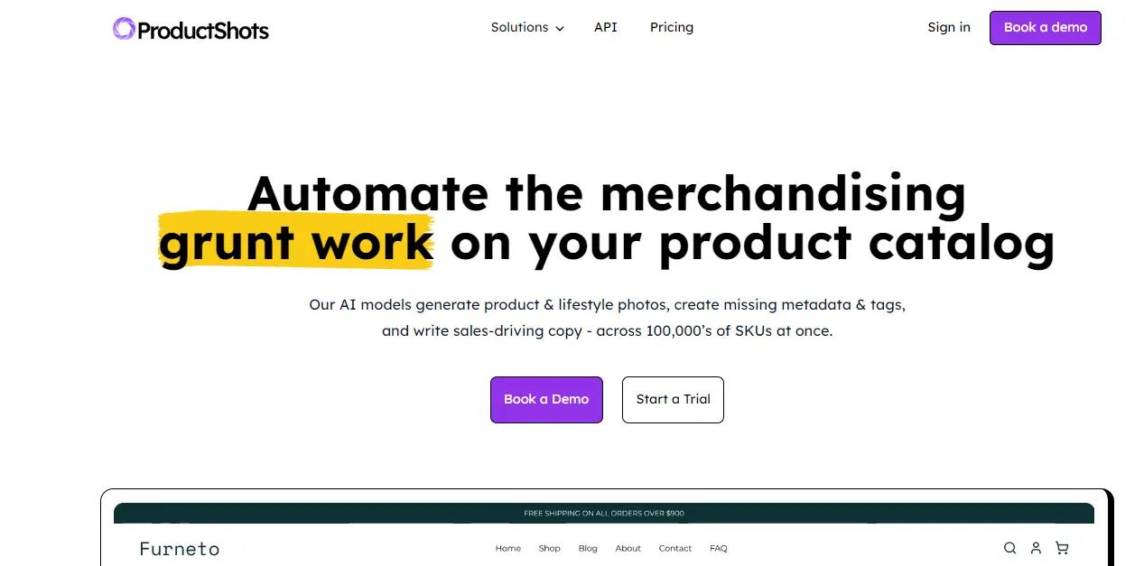 ProductShots Website