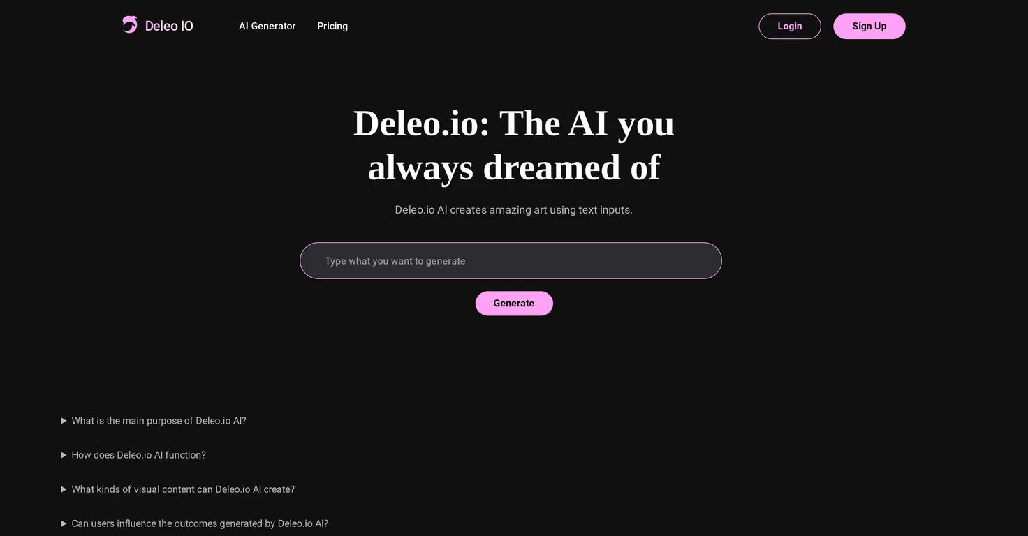 Deleo  Website