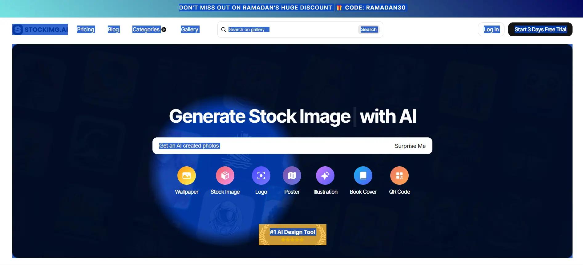 Stockimg AIWebsite Screenshot