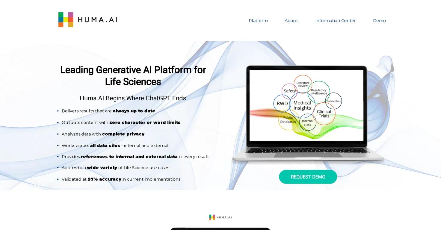 Huma.AI Website