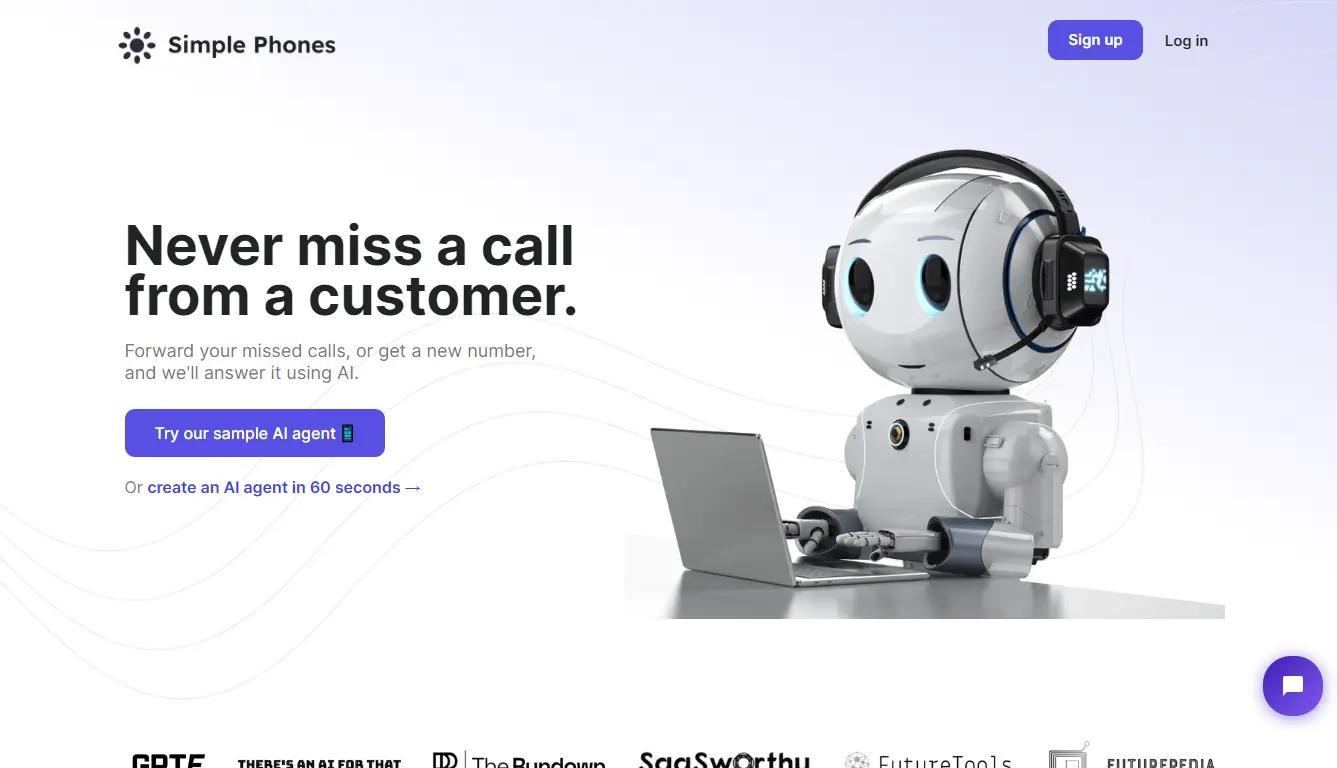 Simple Phones Website