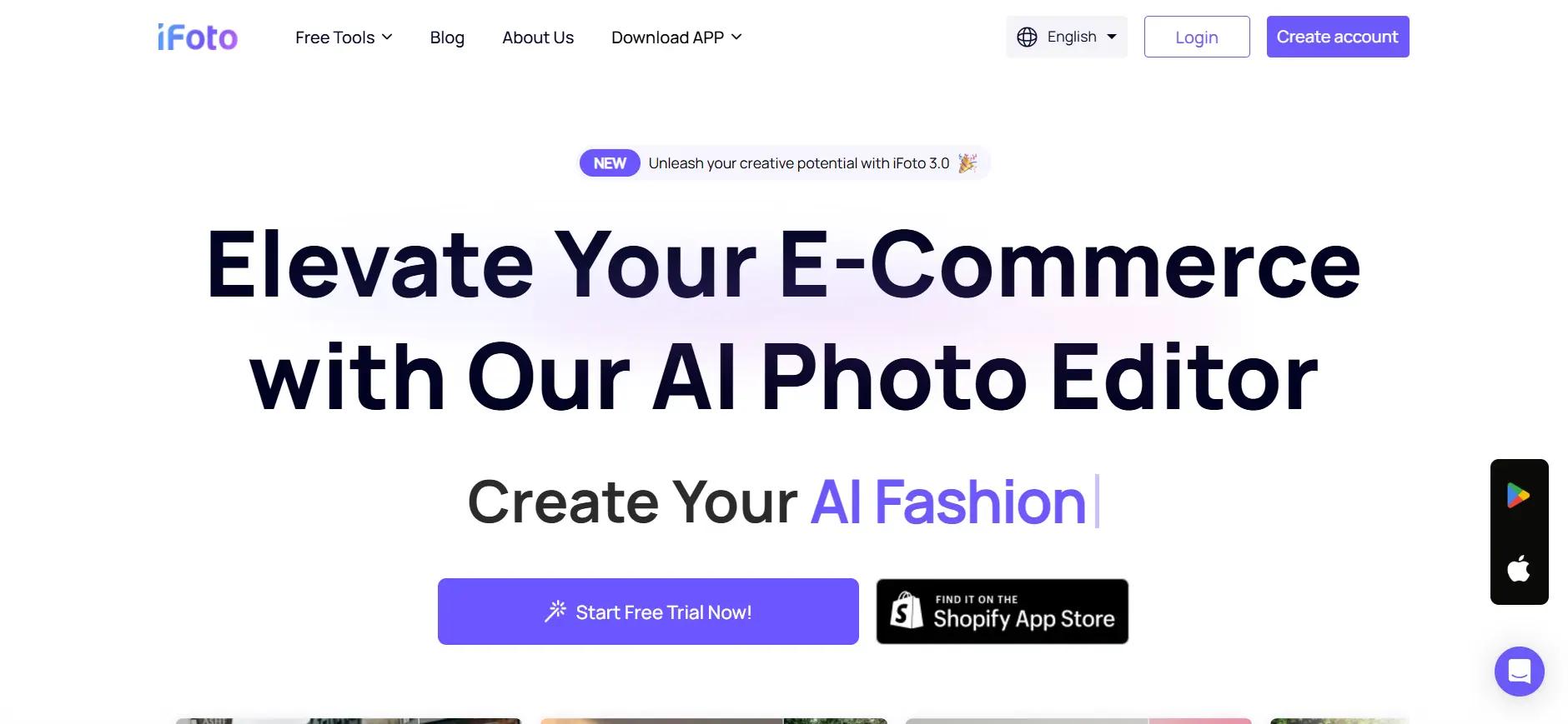 iFoto AI Website