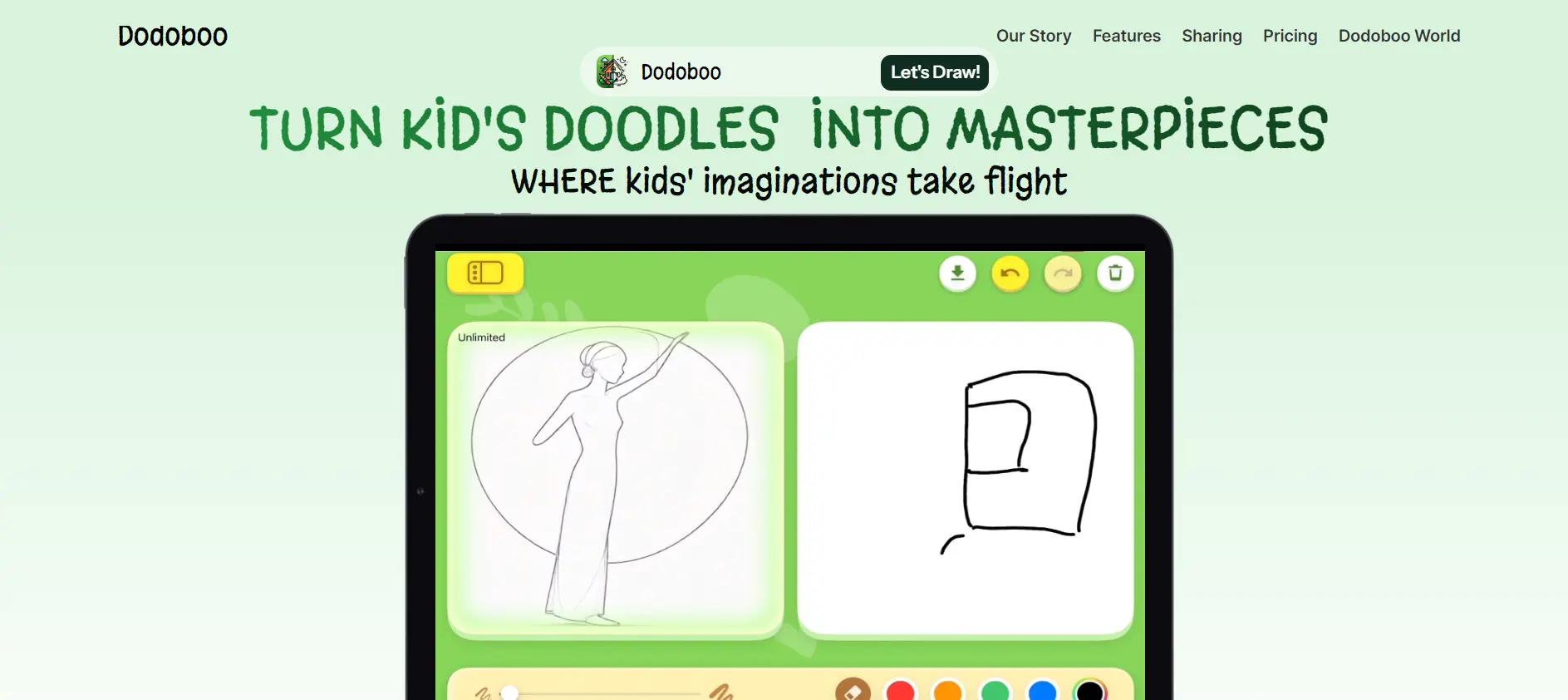 DodobooWebsite Screenshot