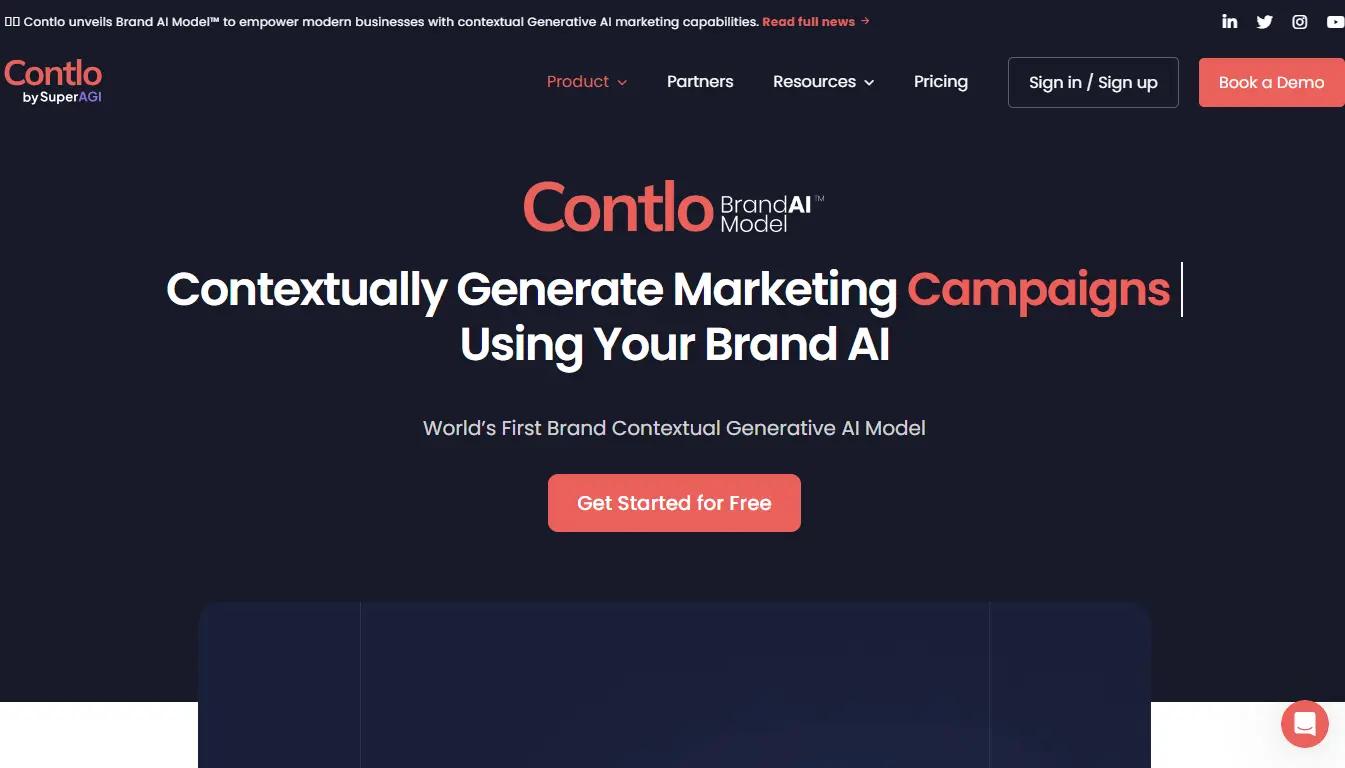 Contlo Website