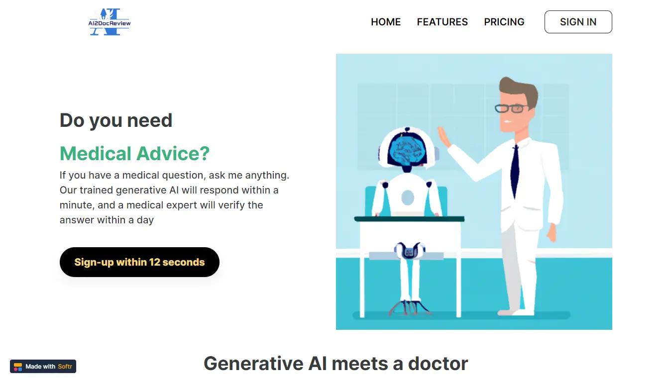 AI2DocReview Website