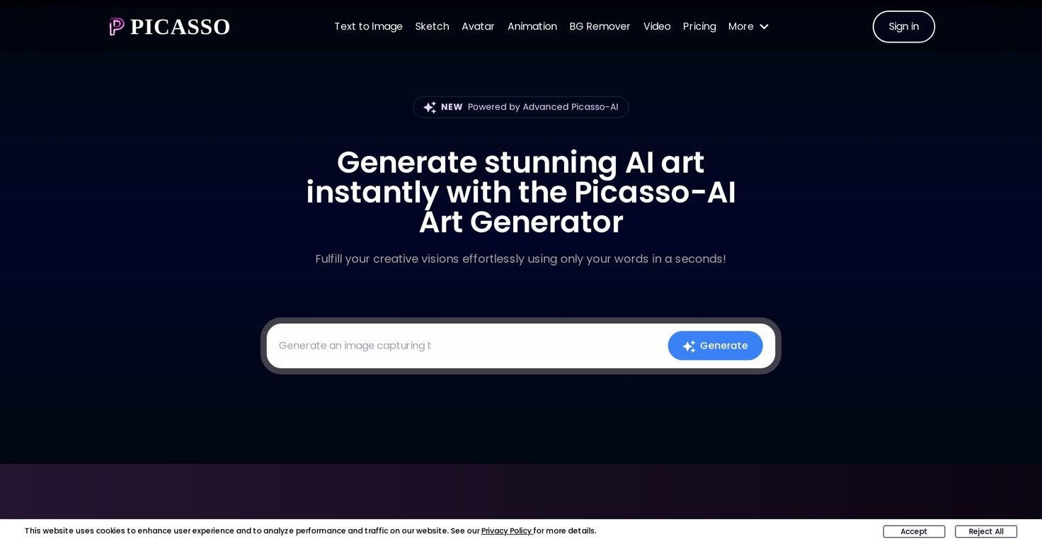 Picasso Website