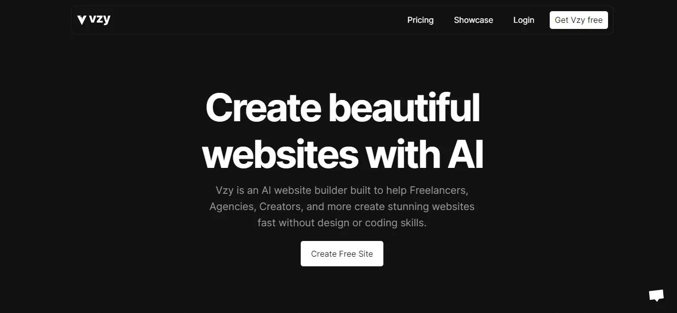 Vzy Website