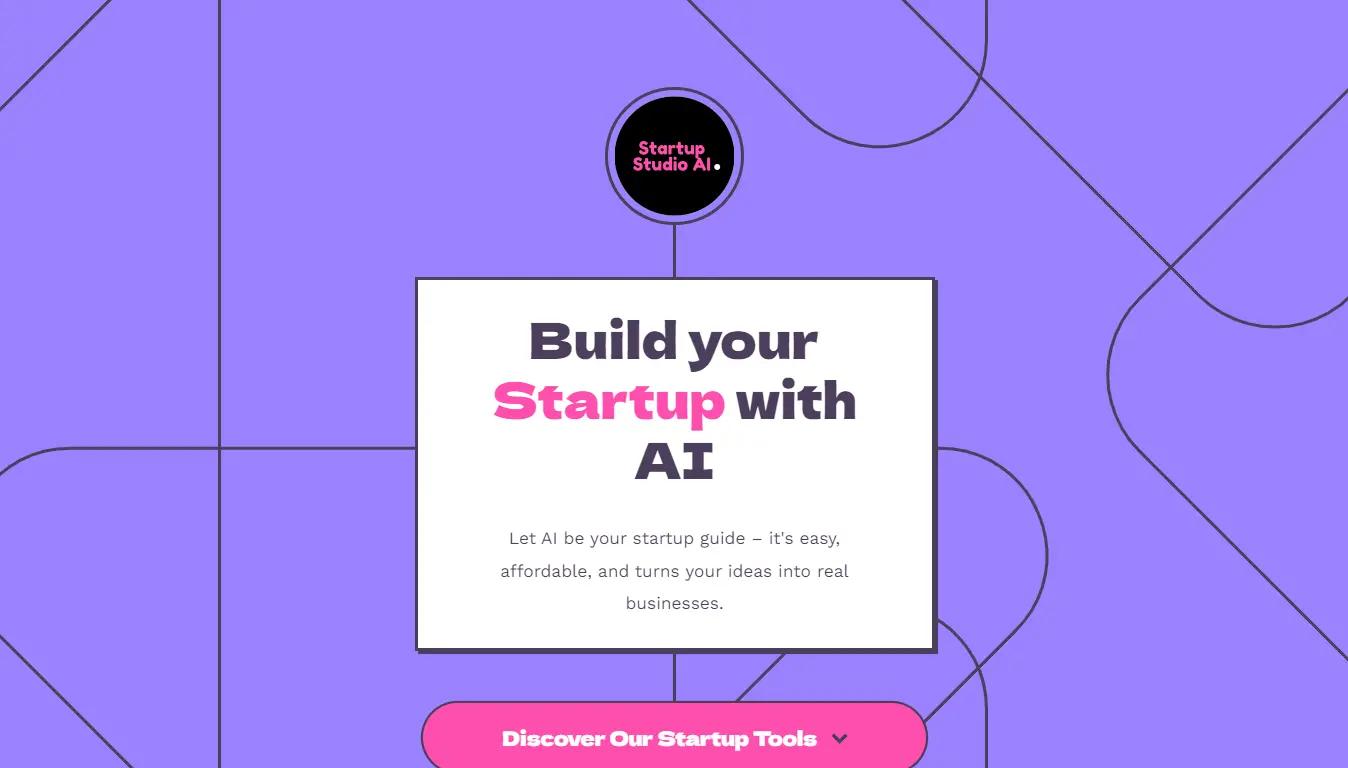 StartupStudioWebsite Screenshot