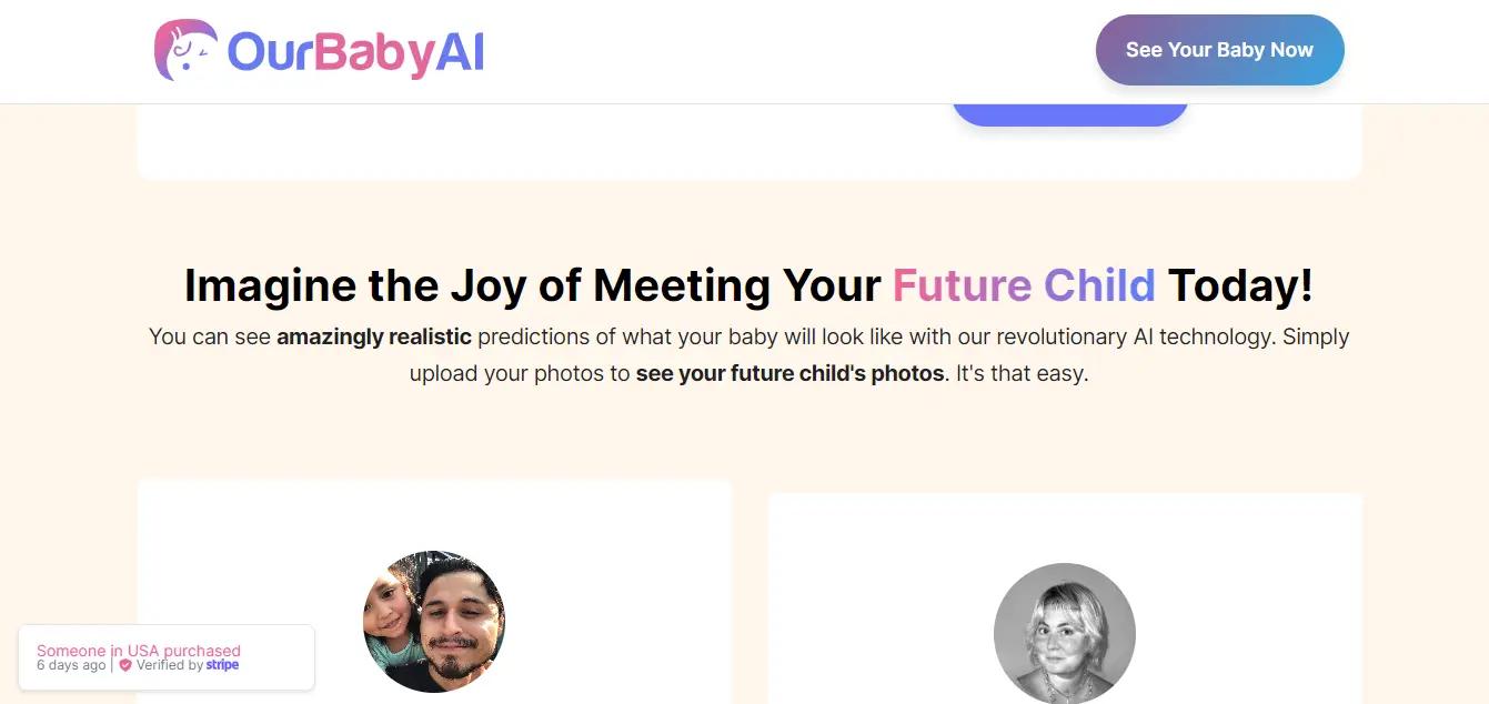 OurBaby AI Website