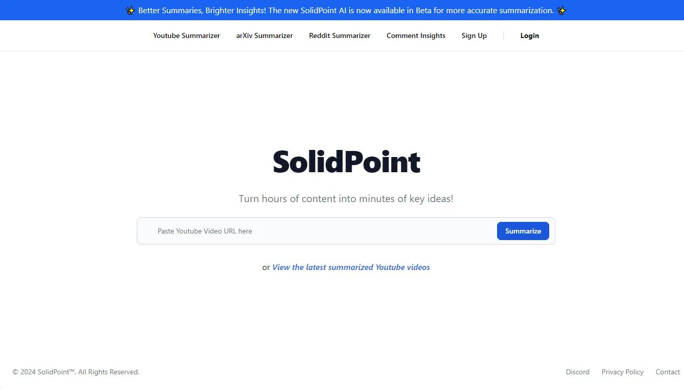 Solid Point Website