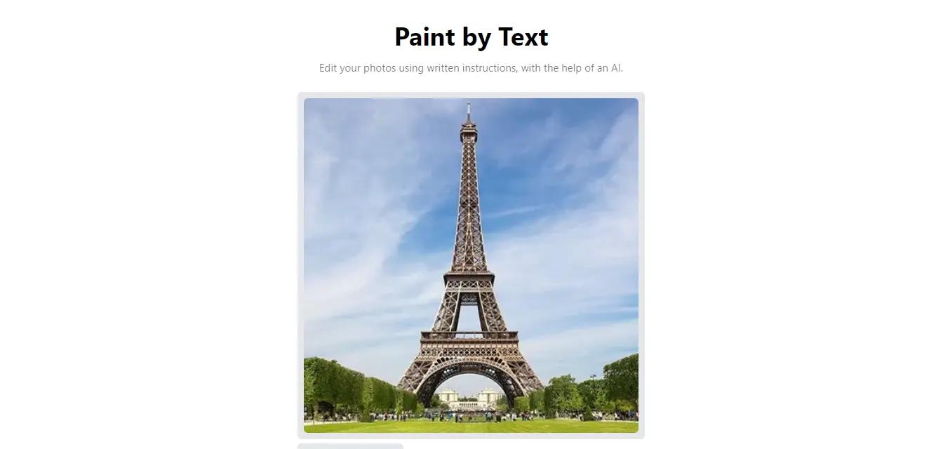 Paint by Text Website