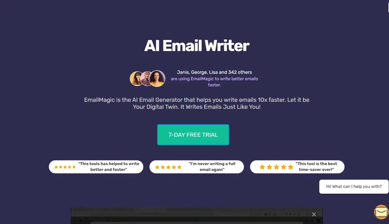 EmailMagic Website