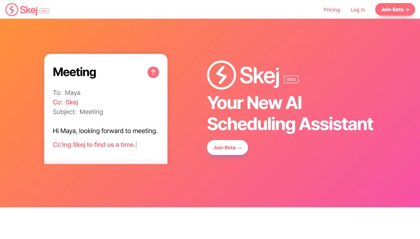 SkejWebsite Screenshot