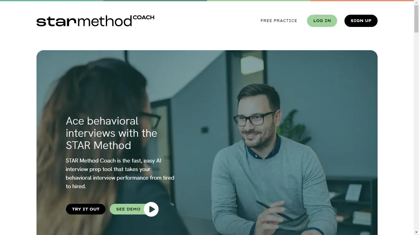 STAR Method CoachWebsite Screenshot