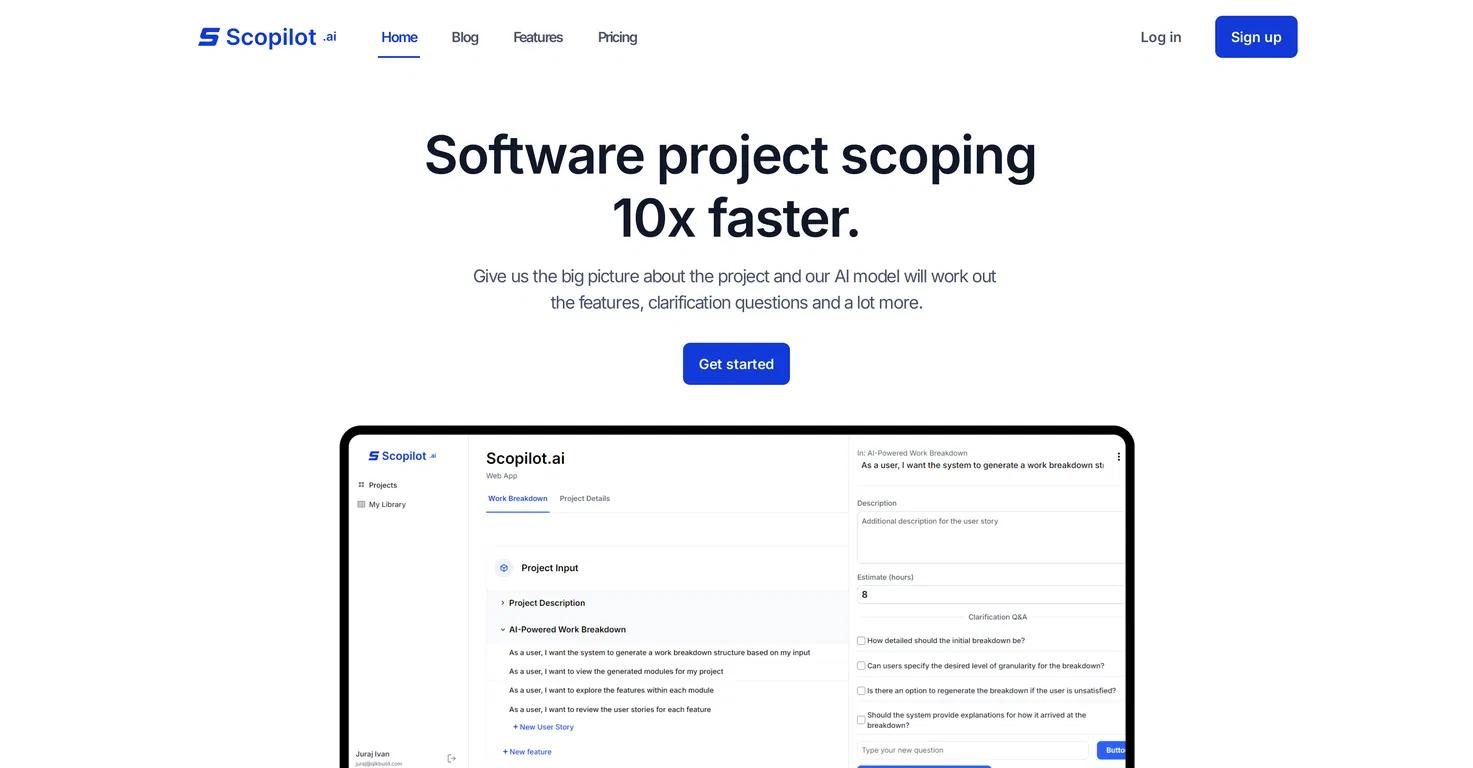 Scopilot AIWebsite Screenshot