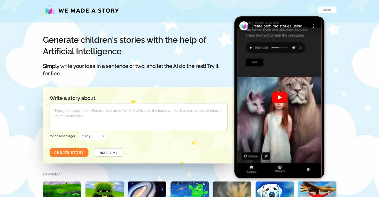 WeMadeaStory Website