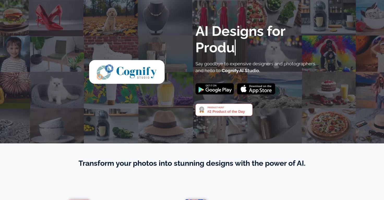 Cognify StudioWebsite Screenshot