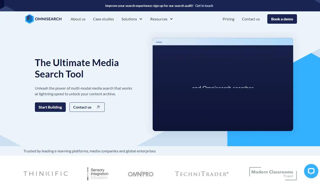 OmnisearchWebsite Screenshot