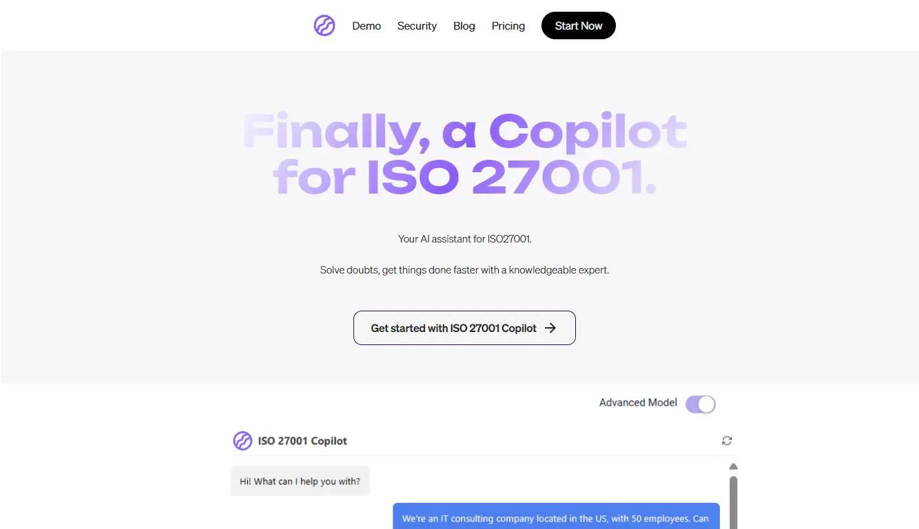 Isms Copilot Website