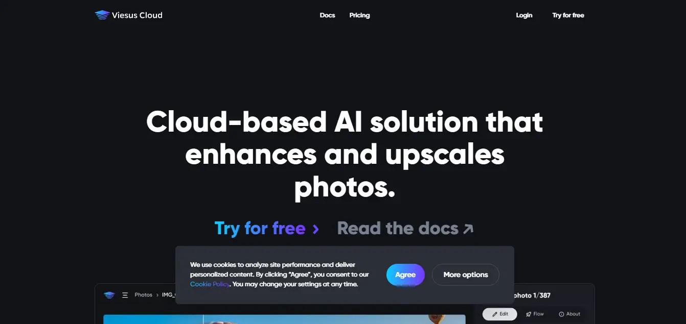 Viesus Cloud Website