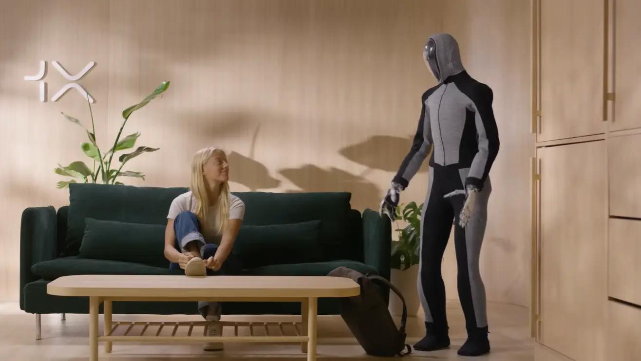 The Future of Everyday Assistance: Meet NEO, Your Humanoid Robot Assistant