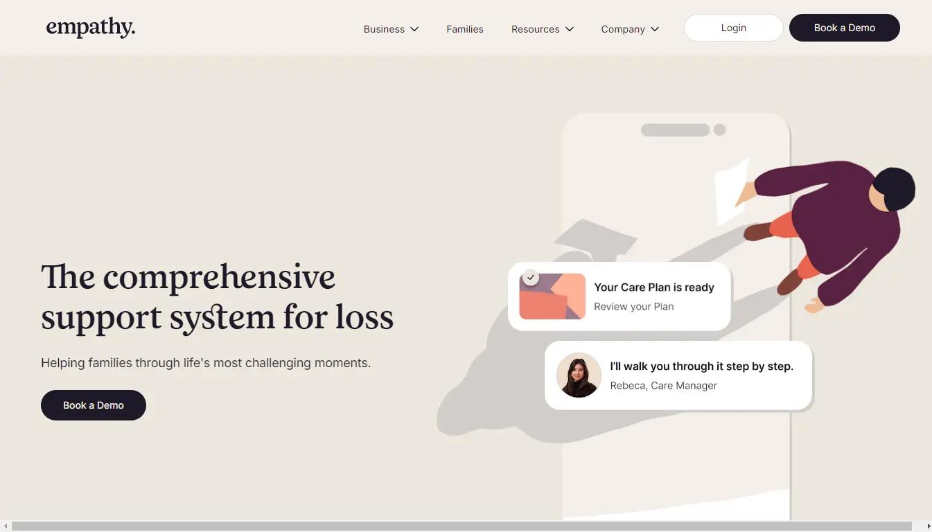 EmpathyWebsite Screenshot