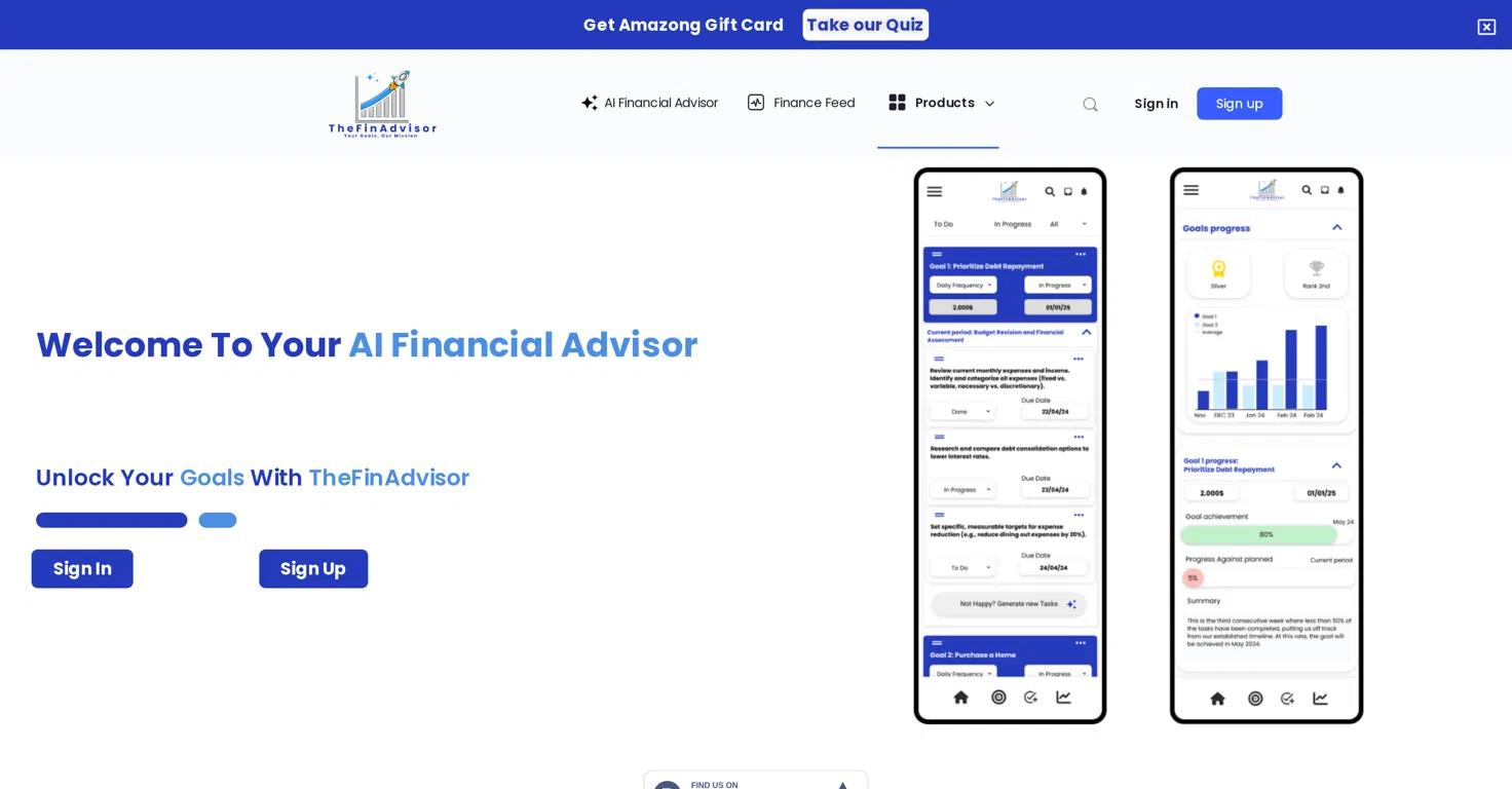 TheFinAdvisor Website