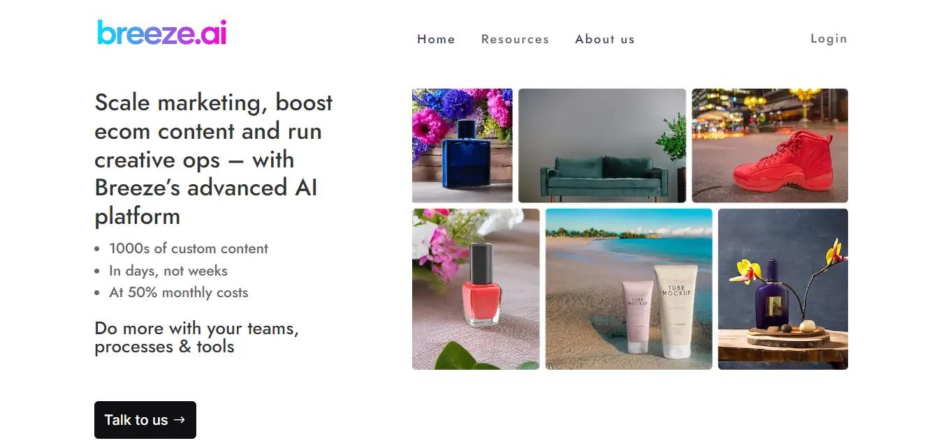 Breeze.AIWebsite Screenshot