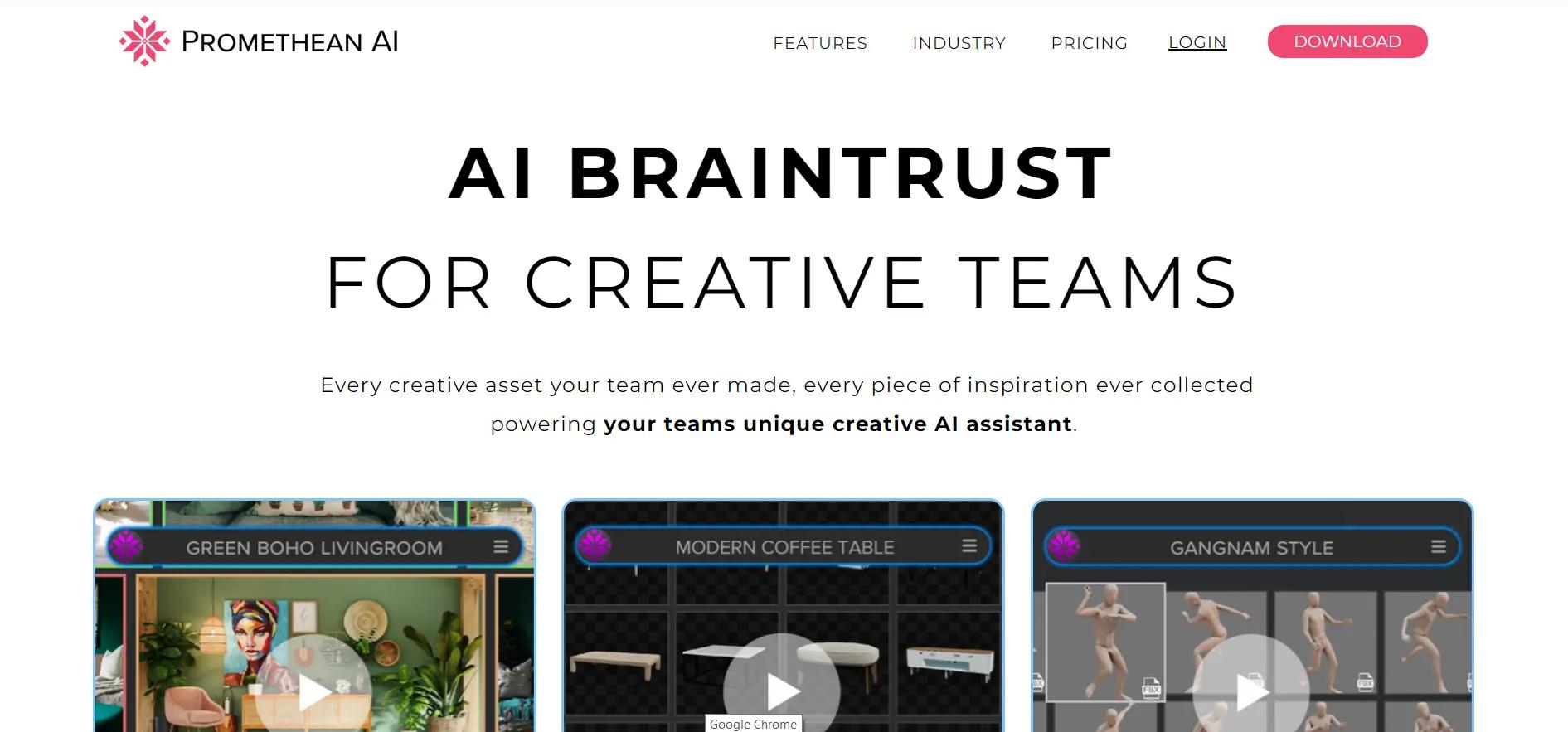 Promethean AI Website