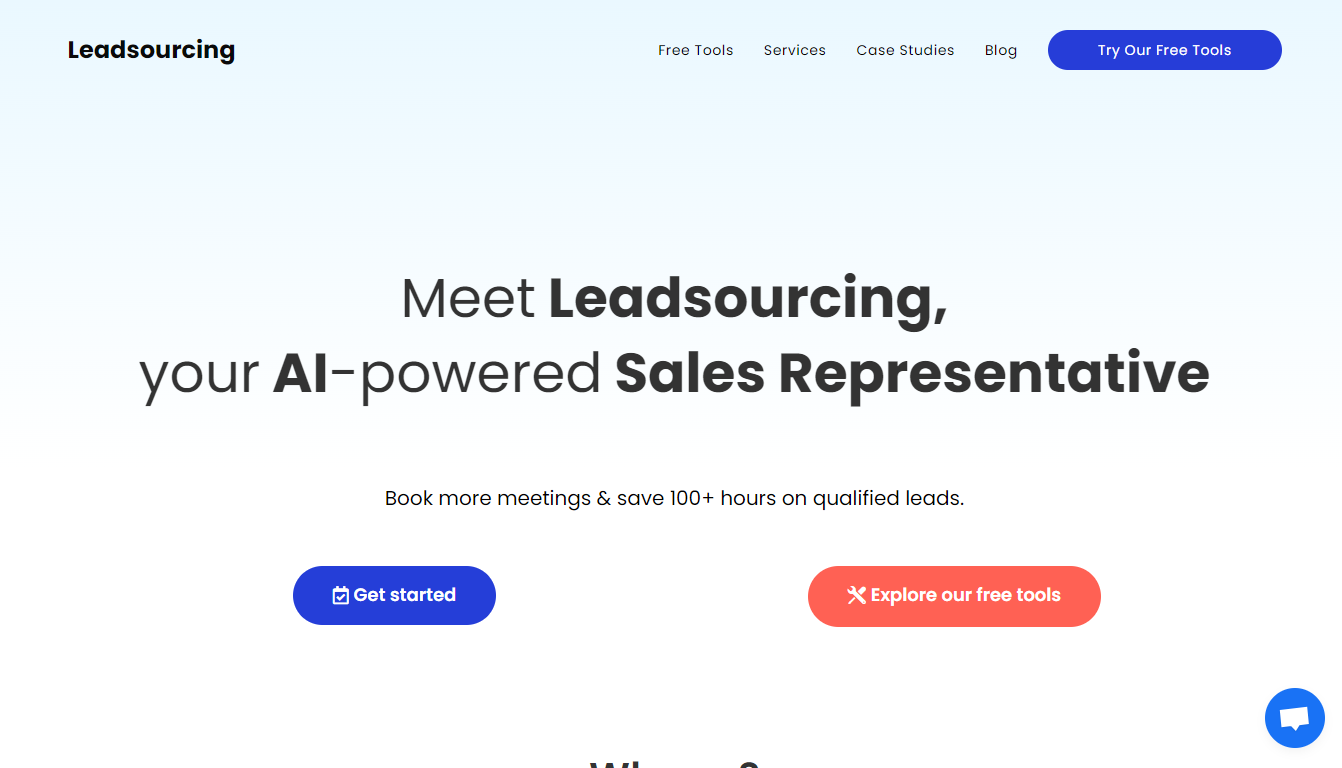 Leadsourcing Website