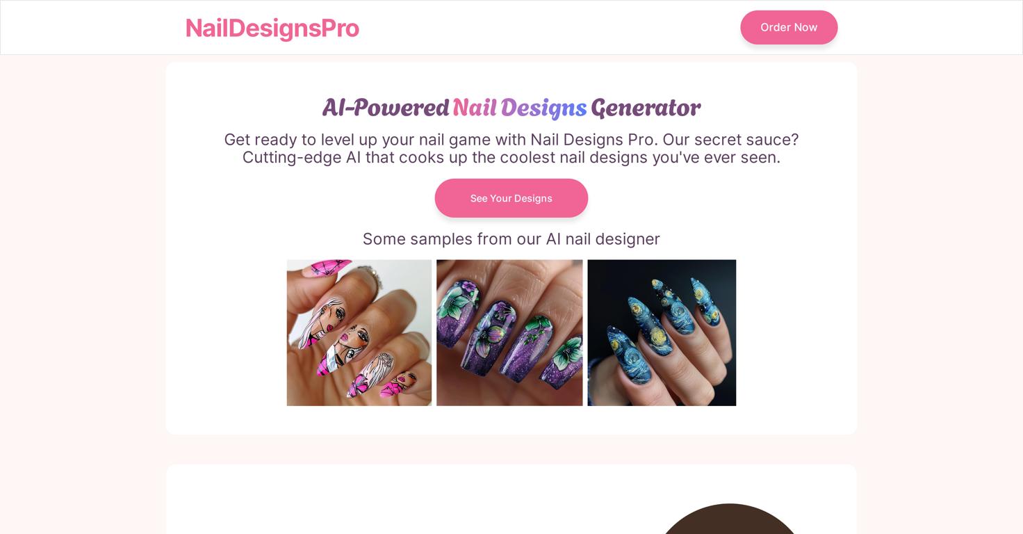 NailDesignsProWebsite Screenshot