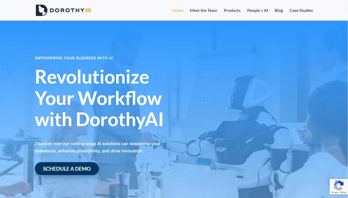 DorothyAI Website