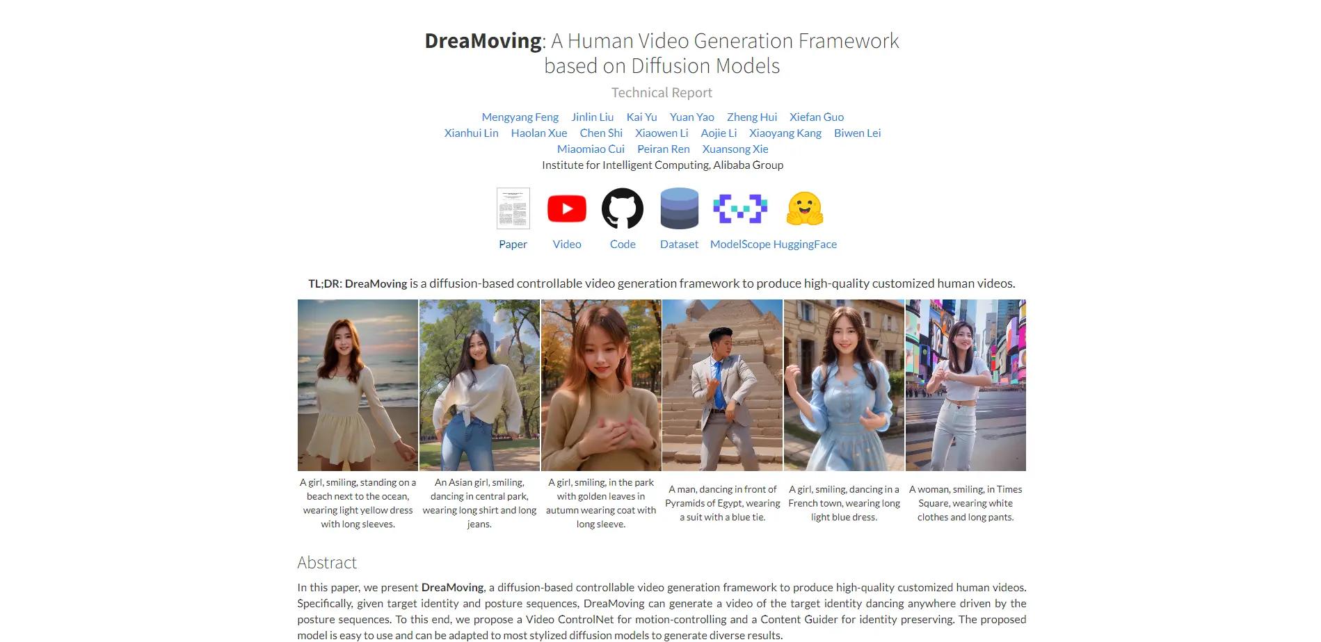 DreaMovingWebsite Screenshot