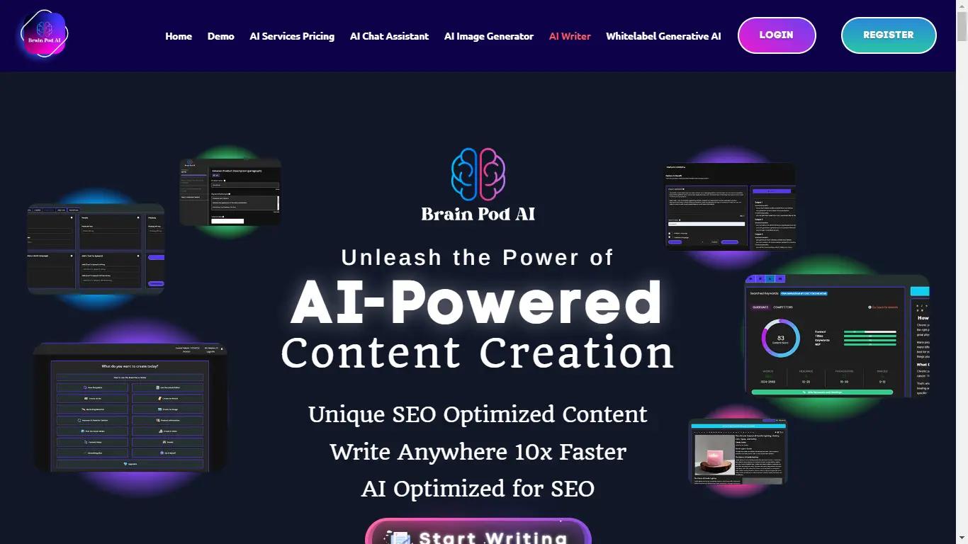 Brain Pod  Website