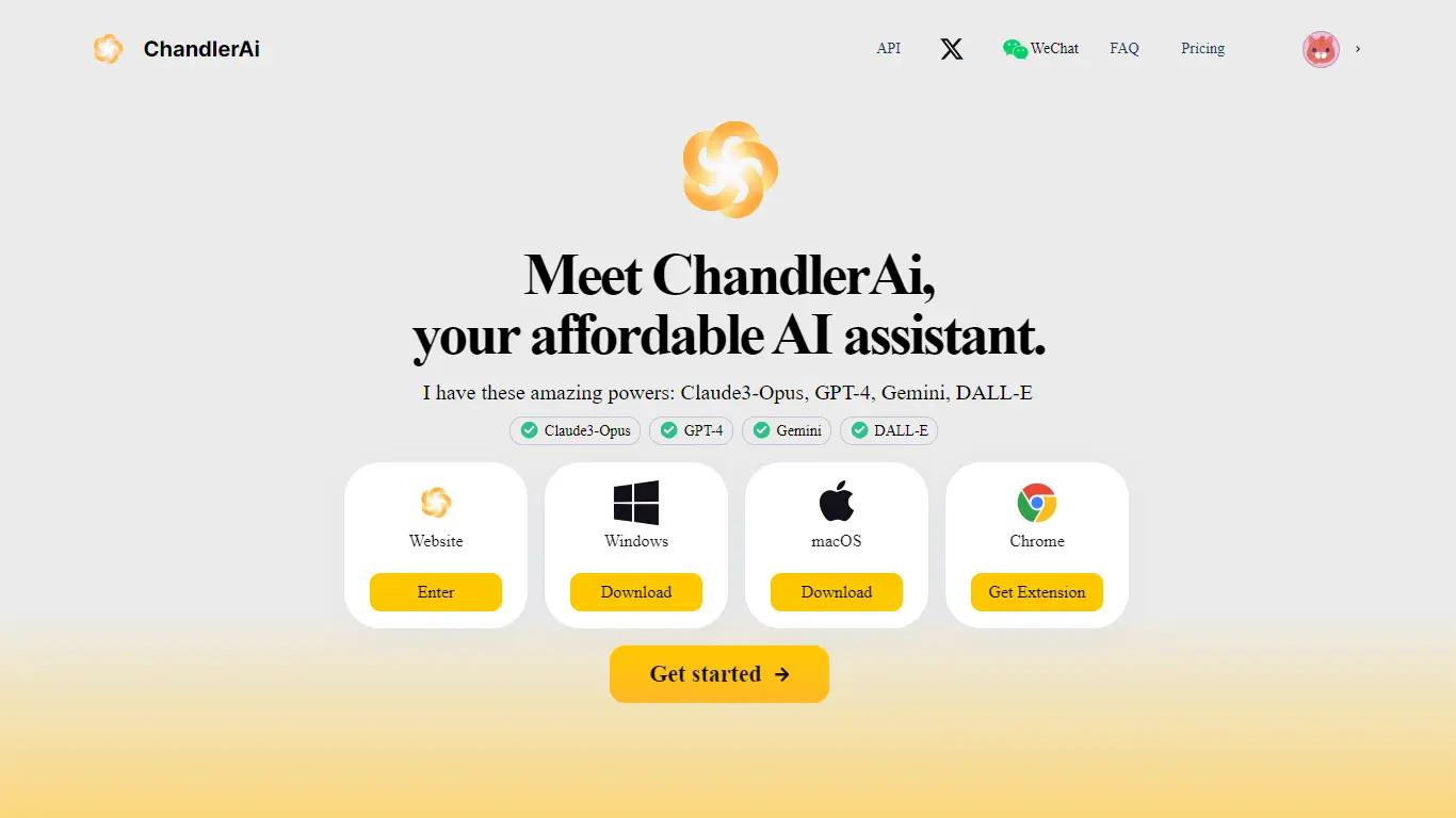 ChandlerAi Website