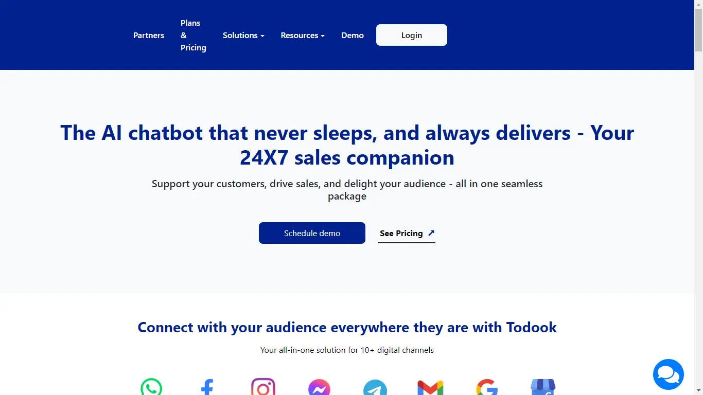 TodookWebsite Screenshot