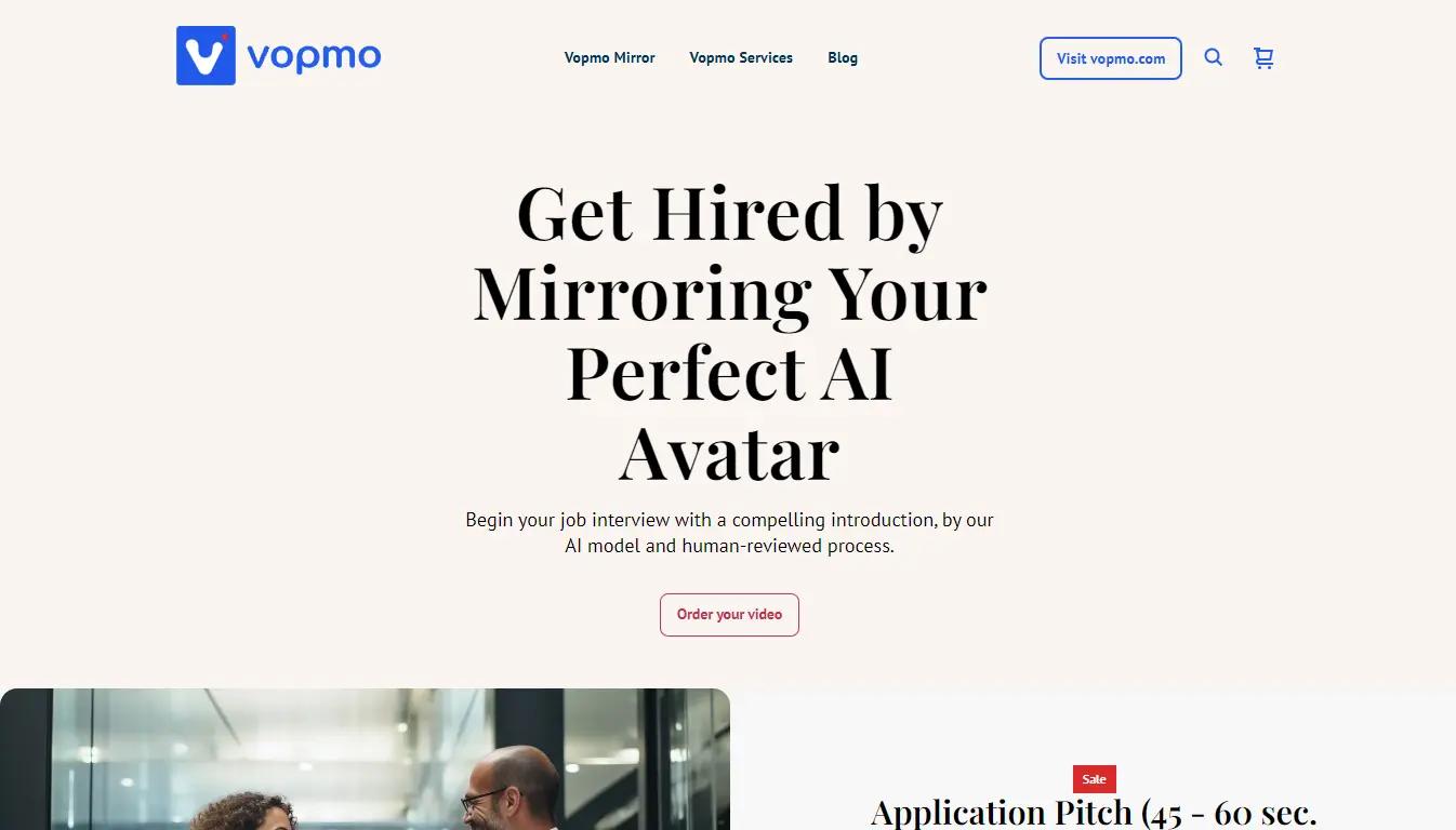 Vopmo Website