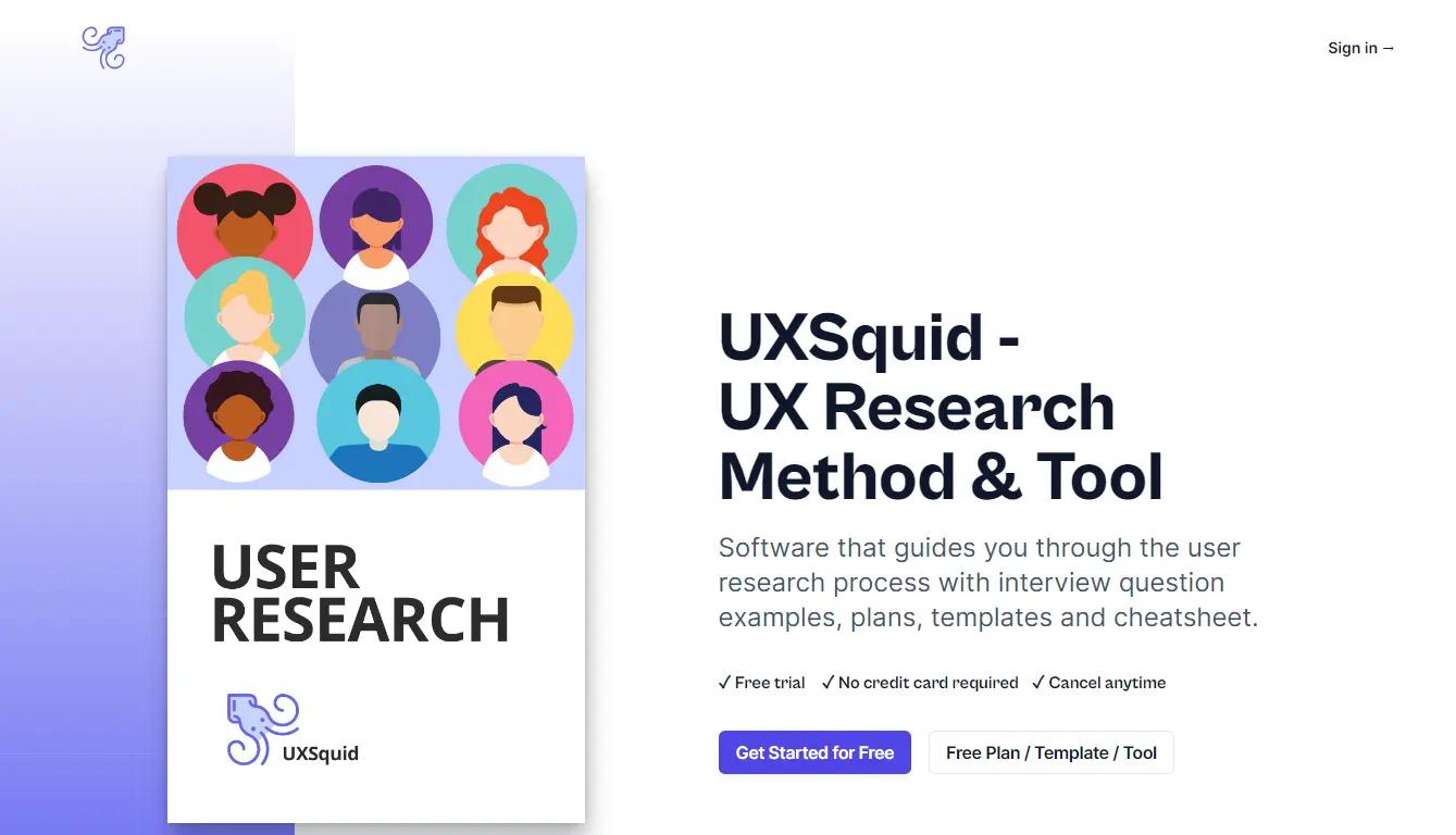 UXSquidWebsite Screenshot